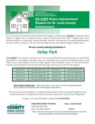 St. Louis County Government's Home Improvement Program